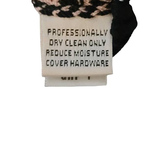 ST JOHN COLLECTION KNITS Pink Black Zipper Jacket Blazer 4 - Picture 6 of 6